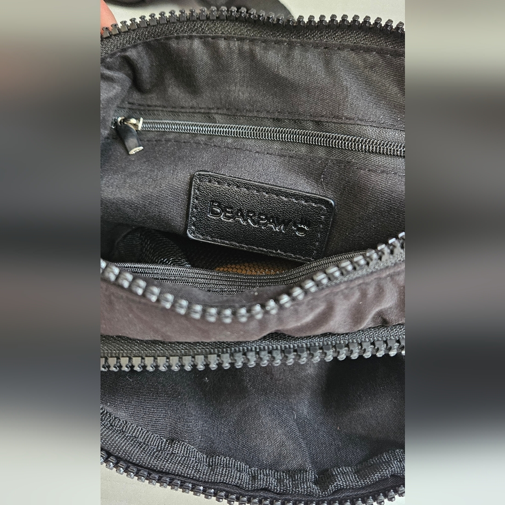 BearPaw Black Crossbody Bag W/ Coin Purse NWT - Picture 12 of 13